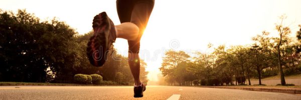 healthy-lifestyle-fitness-sports-woman-running-sunrise-road-39709089